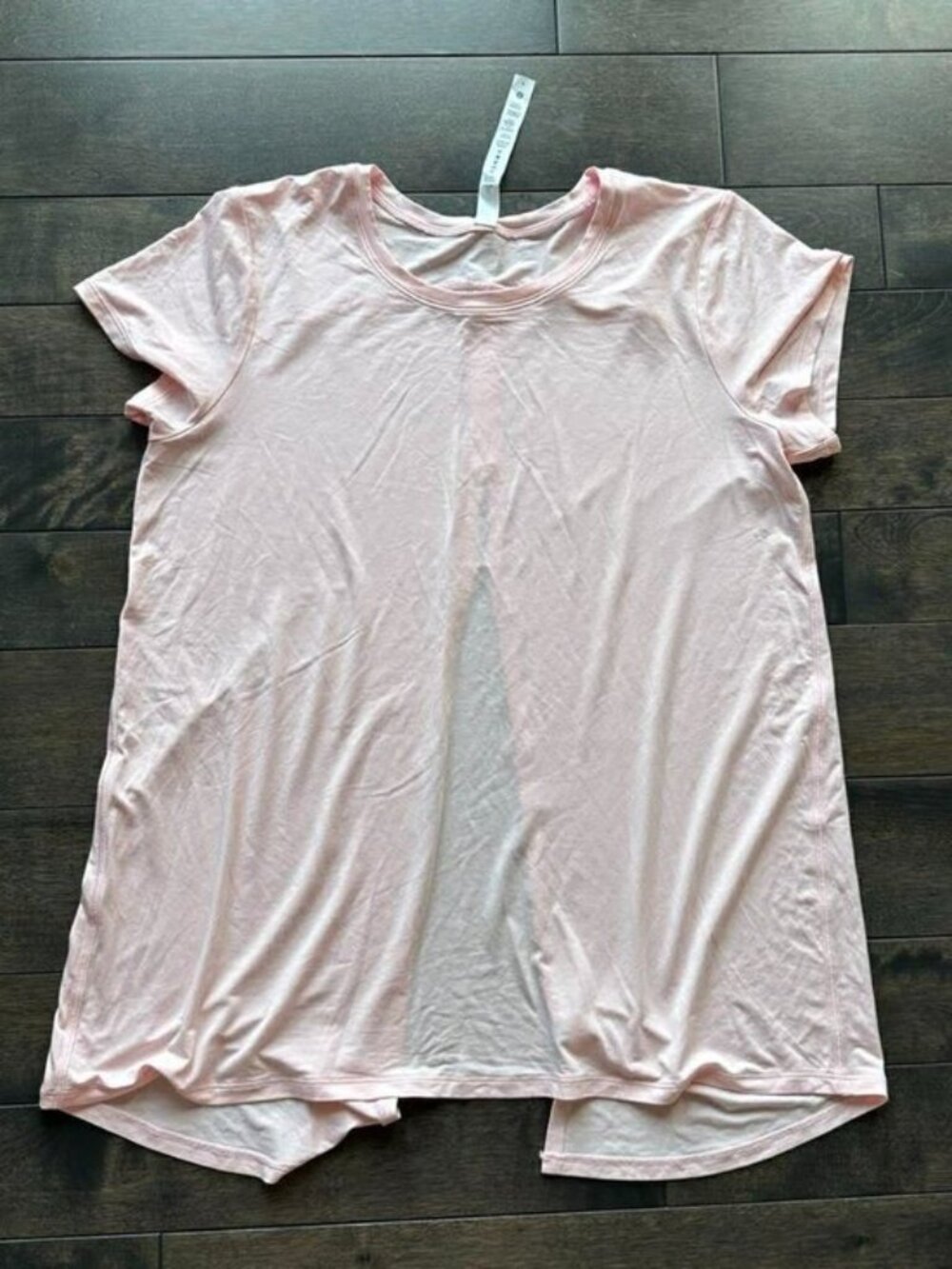 Lululemon Open Back Tie Tee